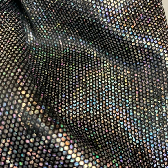 Glitter Holographic Crop Top - Picture 2 of 5